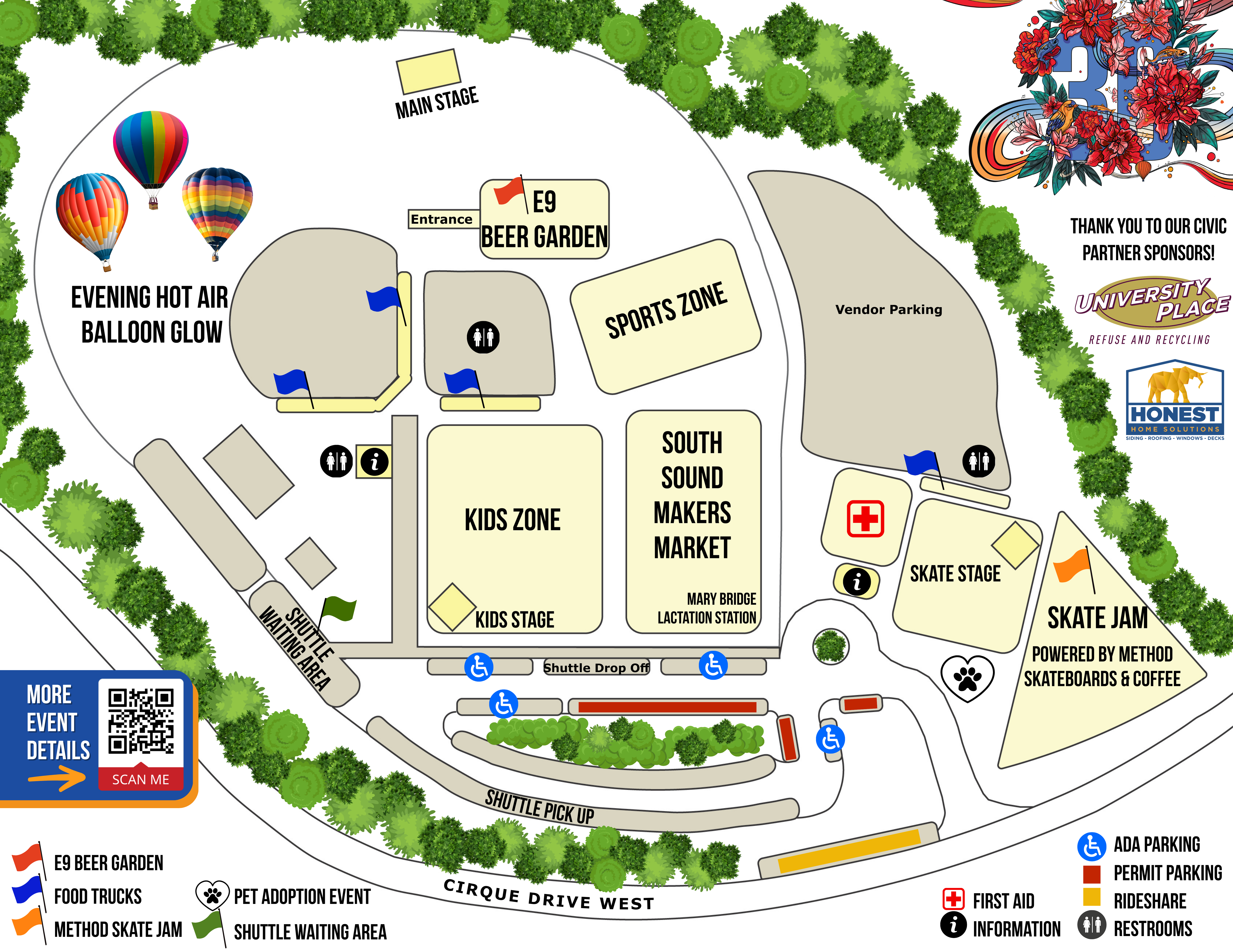 30th Birthday User Map - Hi-Res