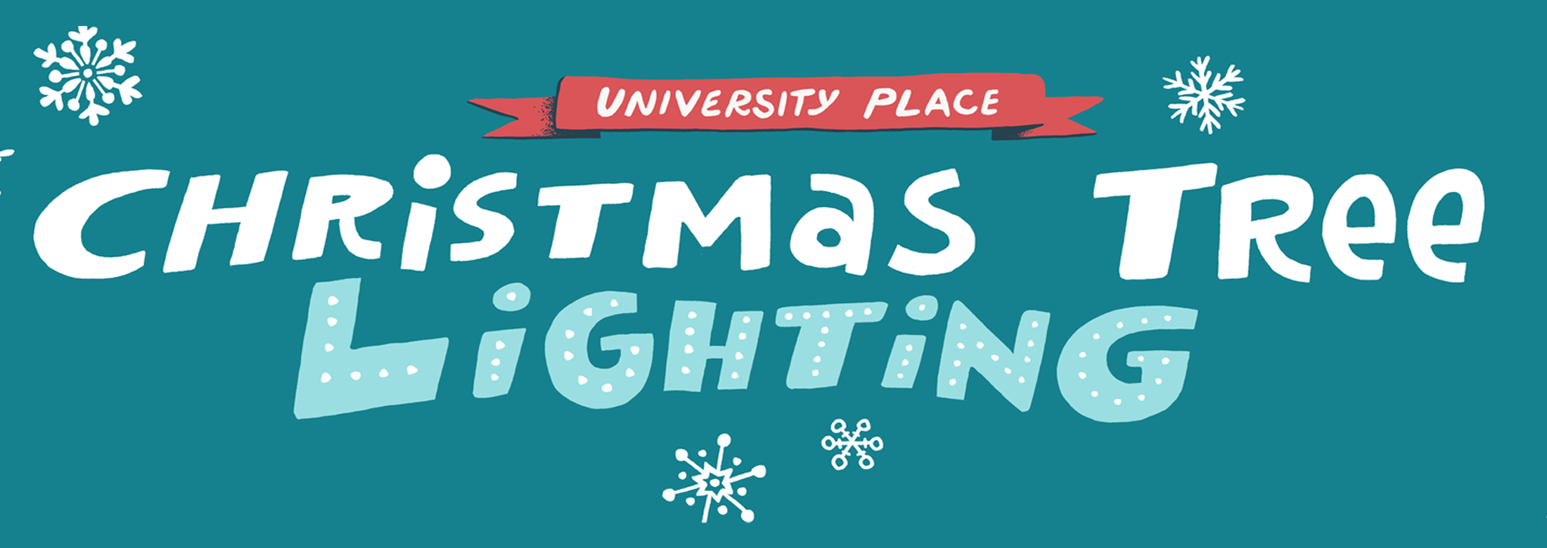 Christmas Tree Lighting Event Banner