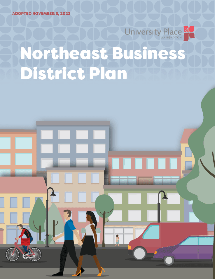 Northeast Business District Plan Cover Page